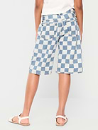 L'image numéro 2 présente Short coupe généreuse à motif à taille croisée pour fille