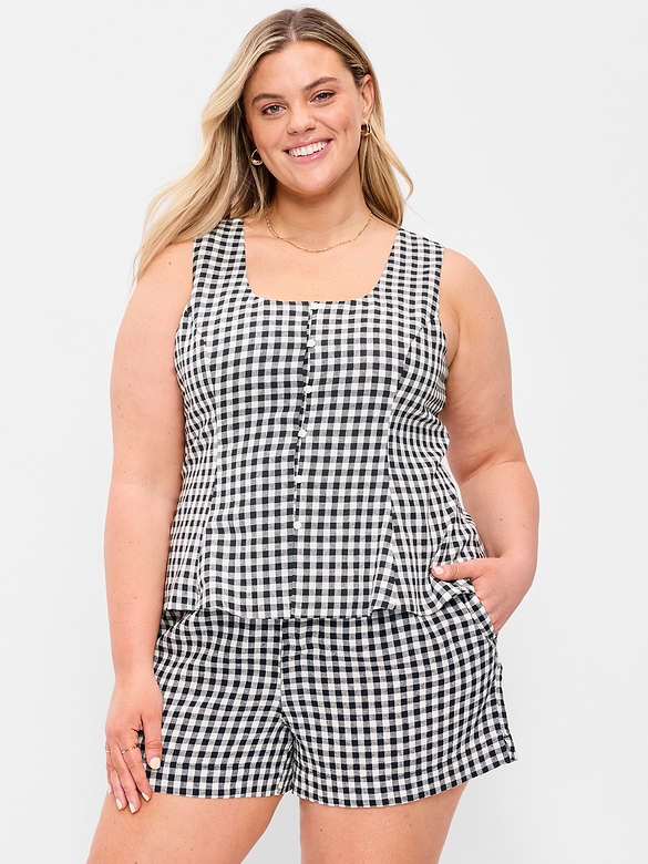 Chemise en mélange de lin