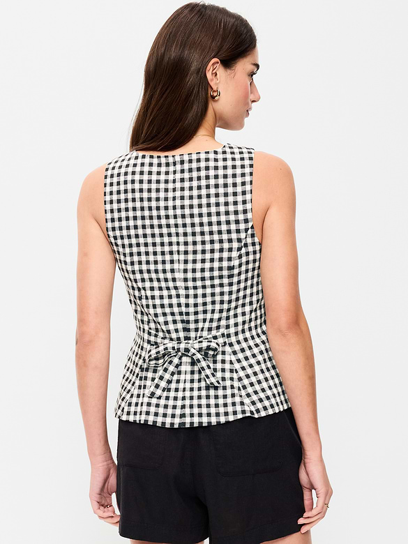 Chemise en mélange de lin