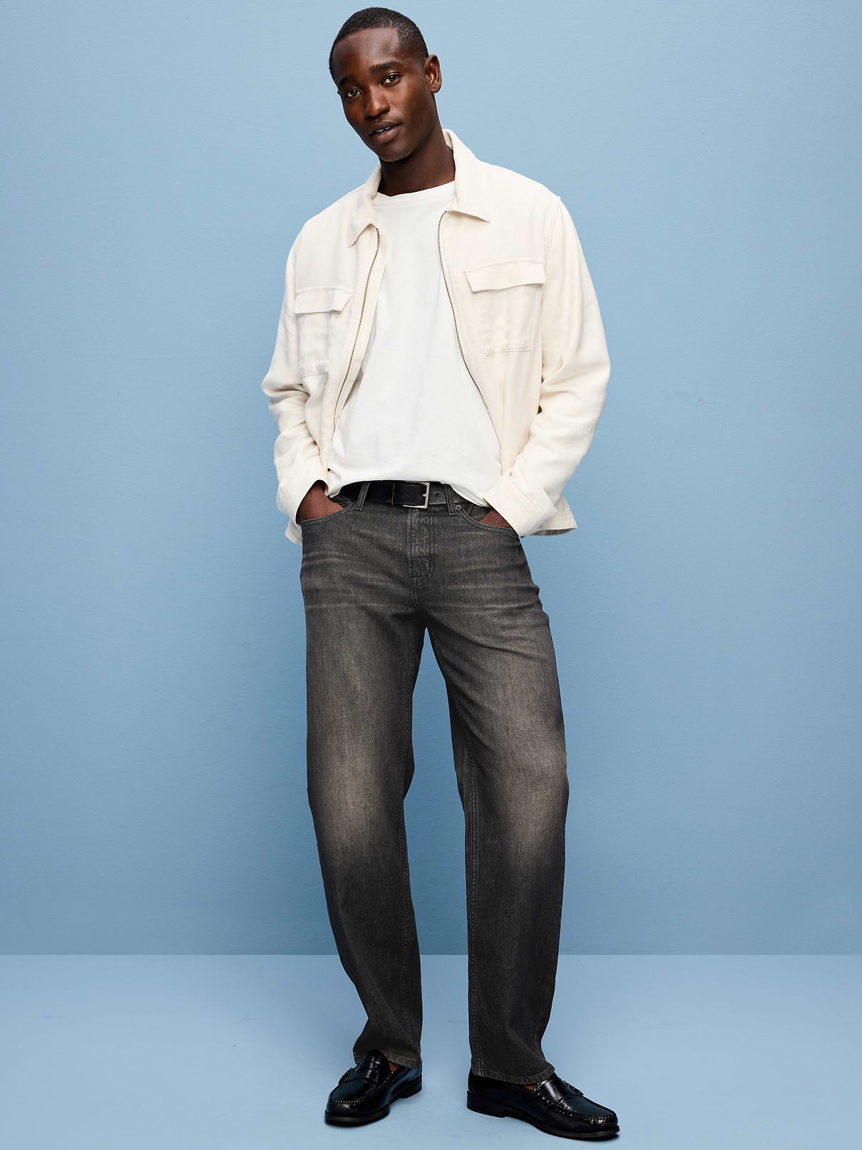 Loose Built-In Flex Jeans