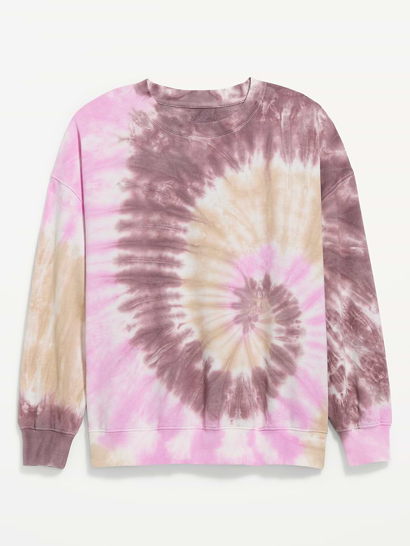 Oversized Crew-Neck Sweatshirt