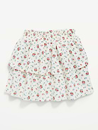 Image number 1 showing, Printed Crinkled Tiered Skirt for Toddler Girls