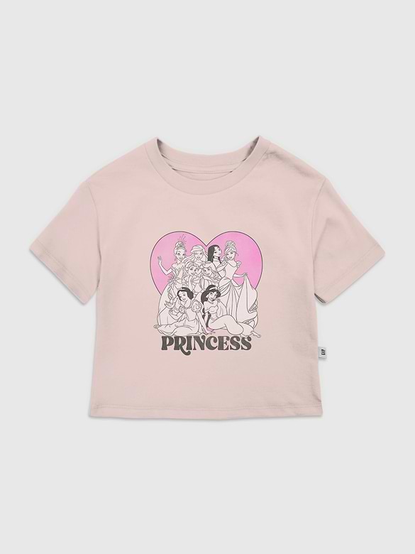 Toddler Disney Princess Heart Graphic T-Shirt