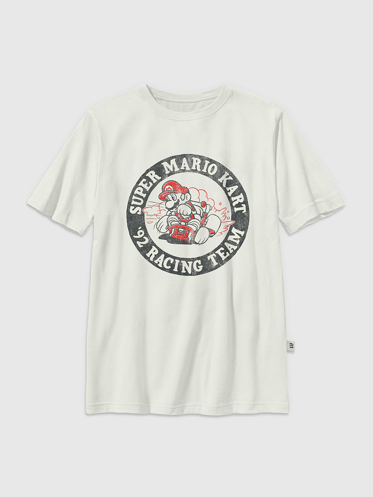 Image number 1 showing, Kids Nintendo Mario Racing Team Graphic T-Shirt