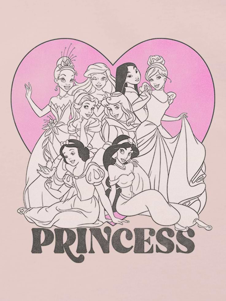 Image number 3 showing, Toddler Disney Princess Heart Graphic T-Shirt