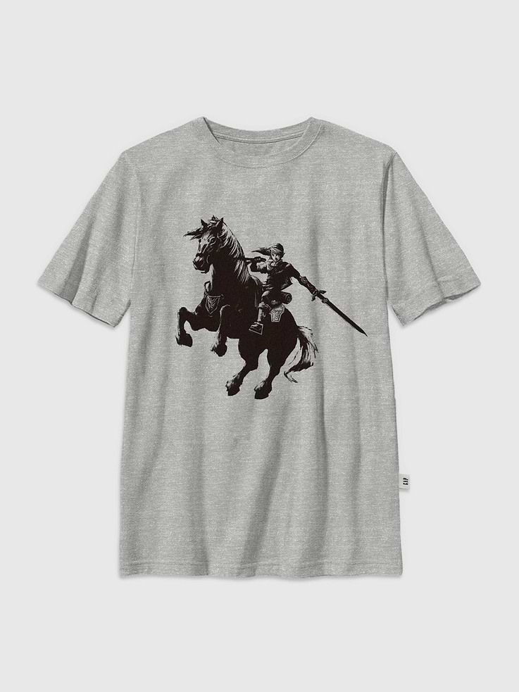 Image number 1 showing, Kids Nintendo Brave Link Graphic T-Shirt