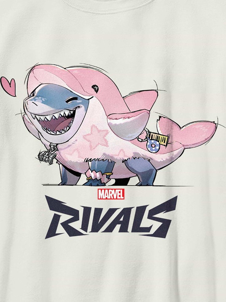 Image 3 of 3, Kids Marvel Rivals Lovey Jeff Graphic T-Shirt