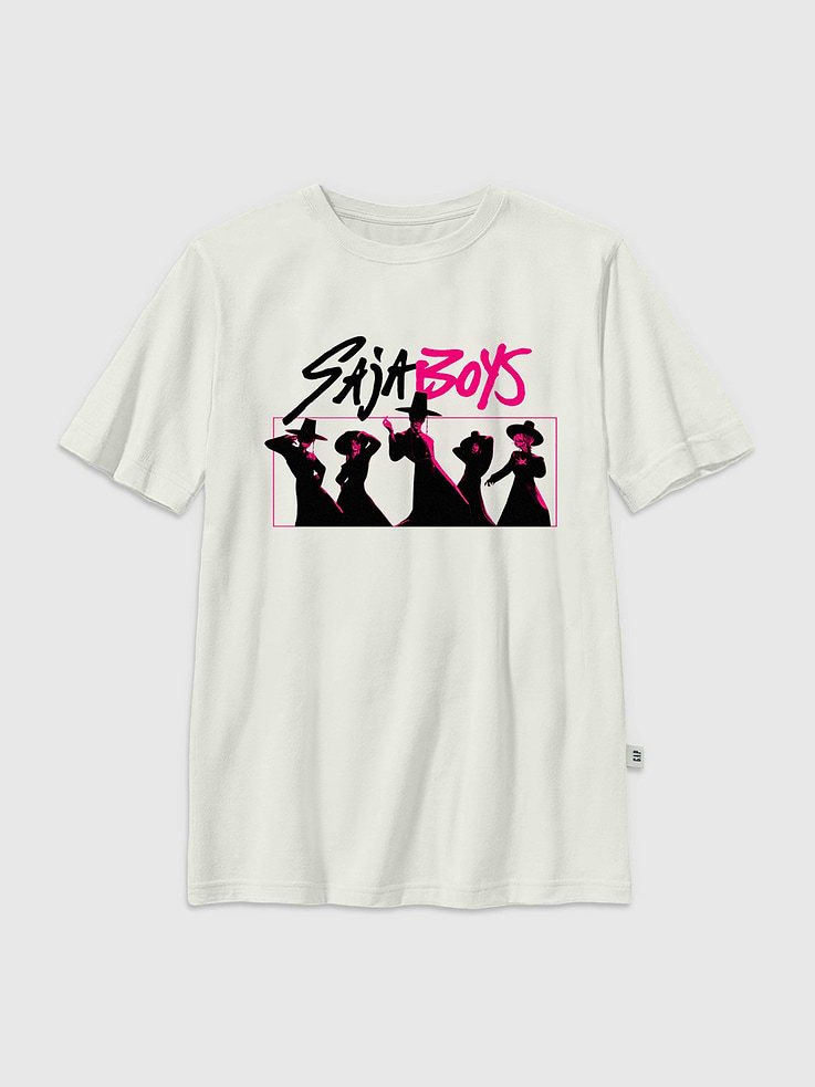 Image number 1 showing, Kids K-Pop Demon Hunters Saja Boys Graphic T-Shirt