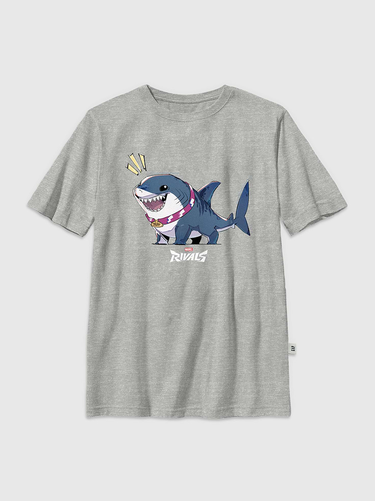 Image 1 of 3, Soft cotton T-shirt., Crewneck., Short sleeves., Officially licensed Marvel Rivals graphic at front., Fifth Sun is an internationally recognized manufacturer of exclusive licensed graphic apparel and innovative fashions for premium brands like Star Wars, Disney, Marvel, and Nintendo., This item is printed on demand.