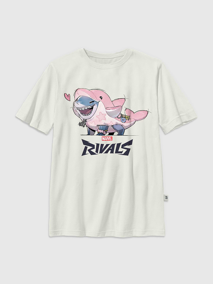 Image 1 of 3, Soft cotton T-shirt., Crewneck., Short sleeves., Officially licensed Marvel Rivals graphic at front., Fifth Sun is an internationally recognized manufacturer of exclusive licensed graphic apparel and innovative fashions for premium brands like Star Wars, Disney, Marvel, and Nintendo., This item is printed on demand.