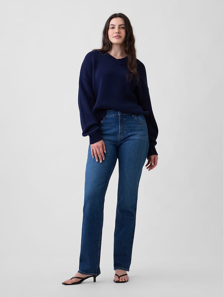 Image number 5 showing, Mid Rise '90s Slim Straight Jeans