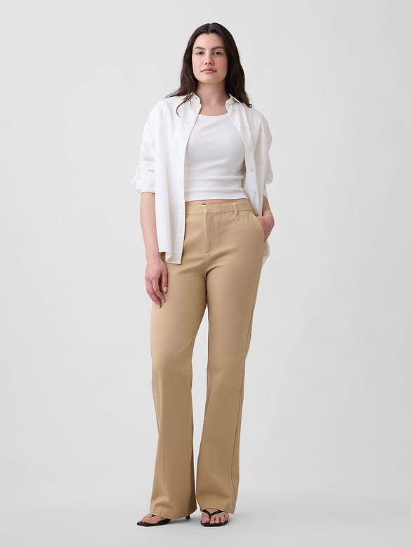 Baby Boot Pants in Bi-Stretch