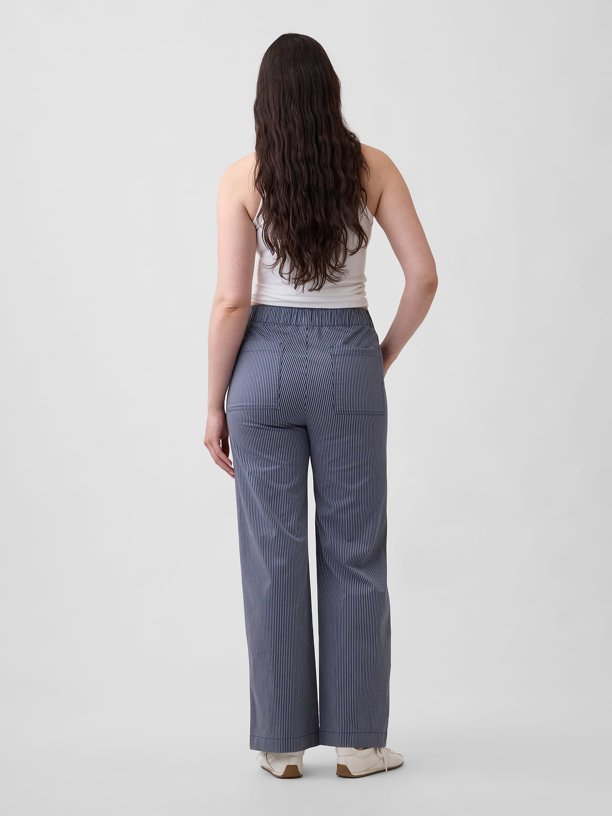 High Rise Easy Wide-Leg Khakis | Gap Factory