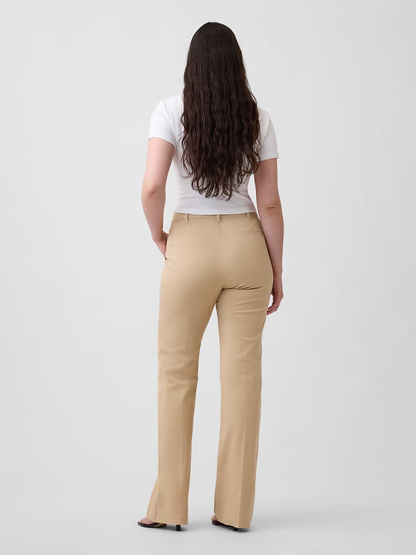 Baby Boot Pants in Bi-Stretch