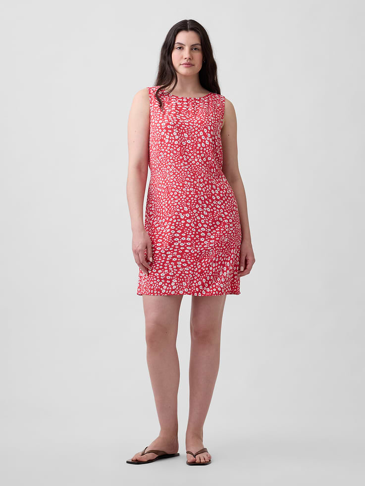Image number 4 showing, Print Sleeveless Mini Dress