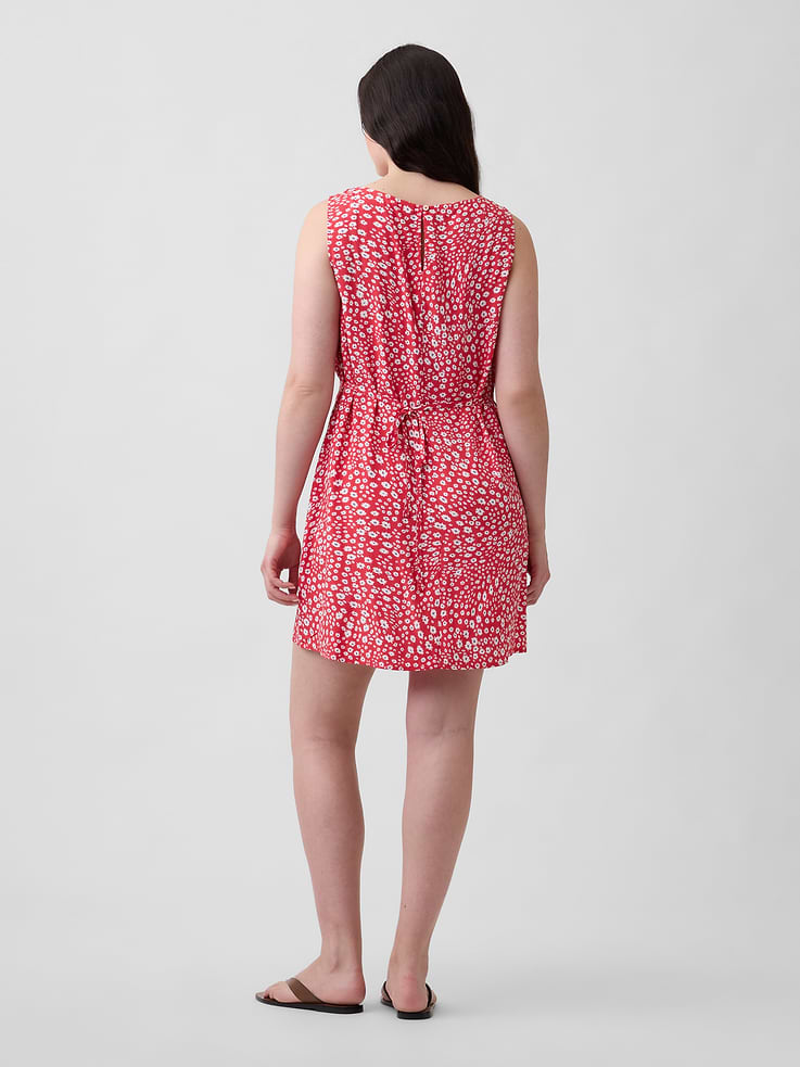 Image number 5 showing, Print Sleeveless Mini Dress