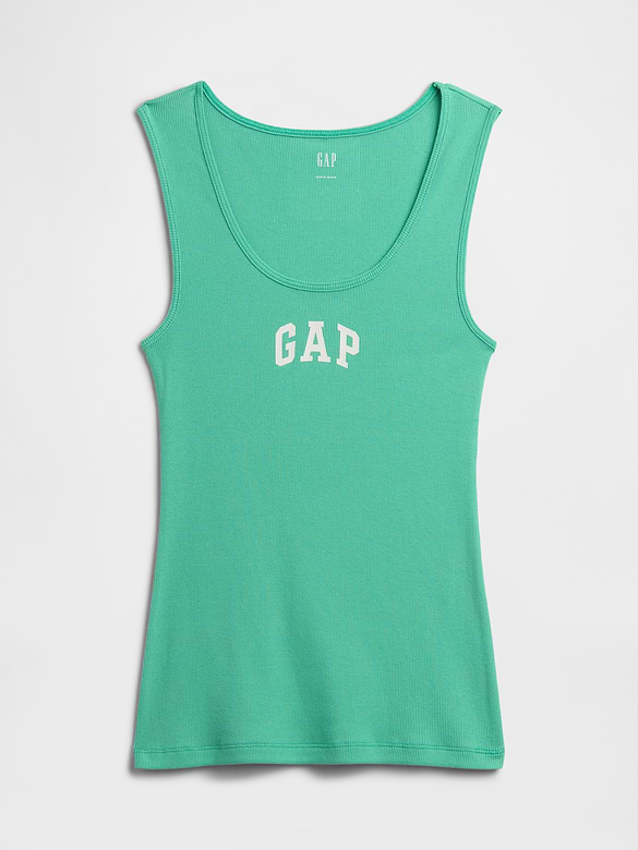 Gap Logo Ribbed Tank Top