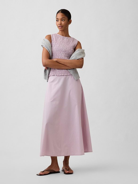 Pull-On Maxi Skirt