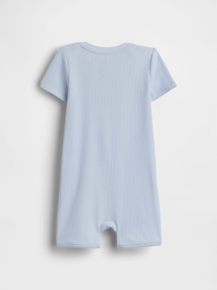Image number 2 showing, Baby First Favorites TinyRib Shorty One-Piece