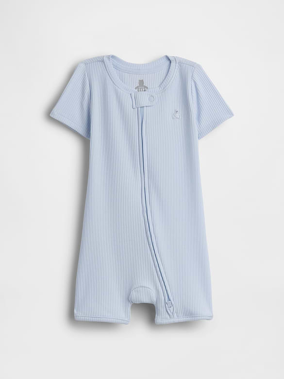 Baby First Favorites TinyRib Shorty One-Piece