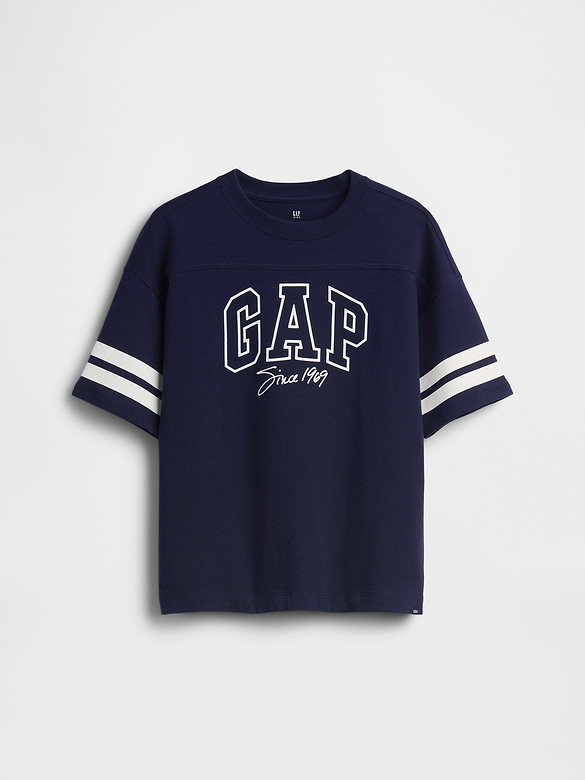 Kids Heavyweight Oversized Logo Seam T-Shirt
