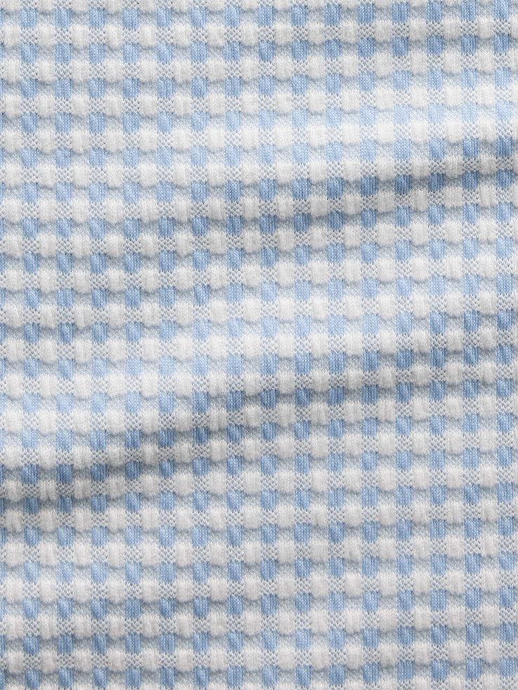 Image number 4 showing, Gingham Pointelle Shell Tank Top