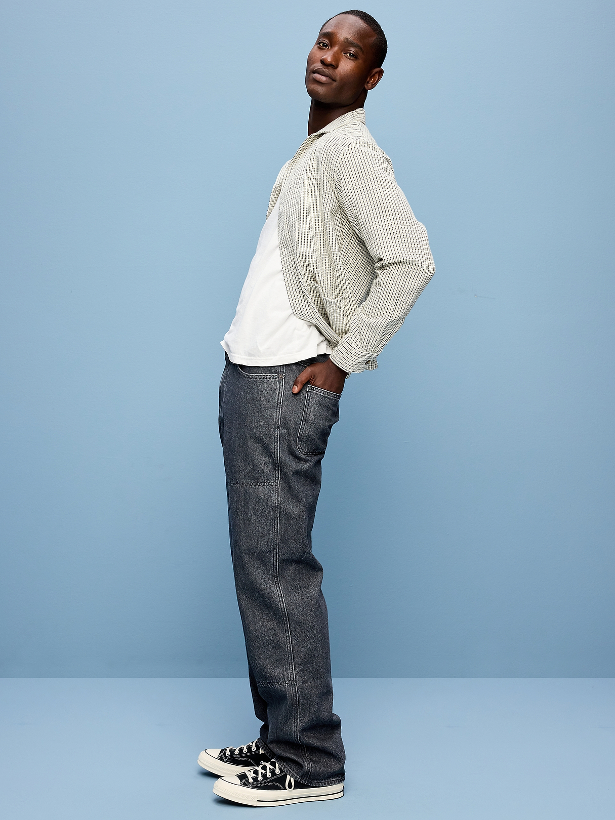 90s Loose Double-Knee Carpenter Jeans | Old Navy