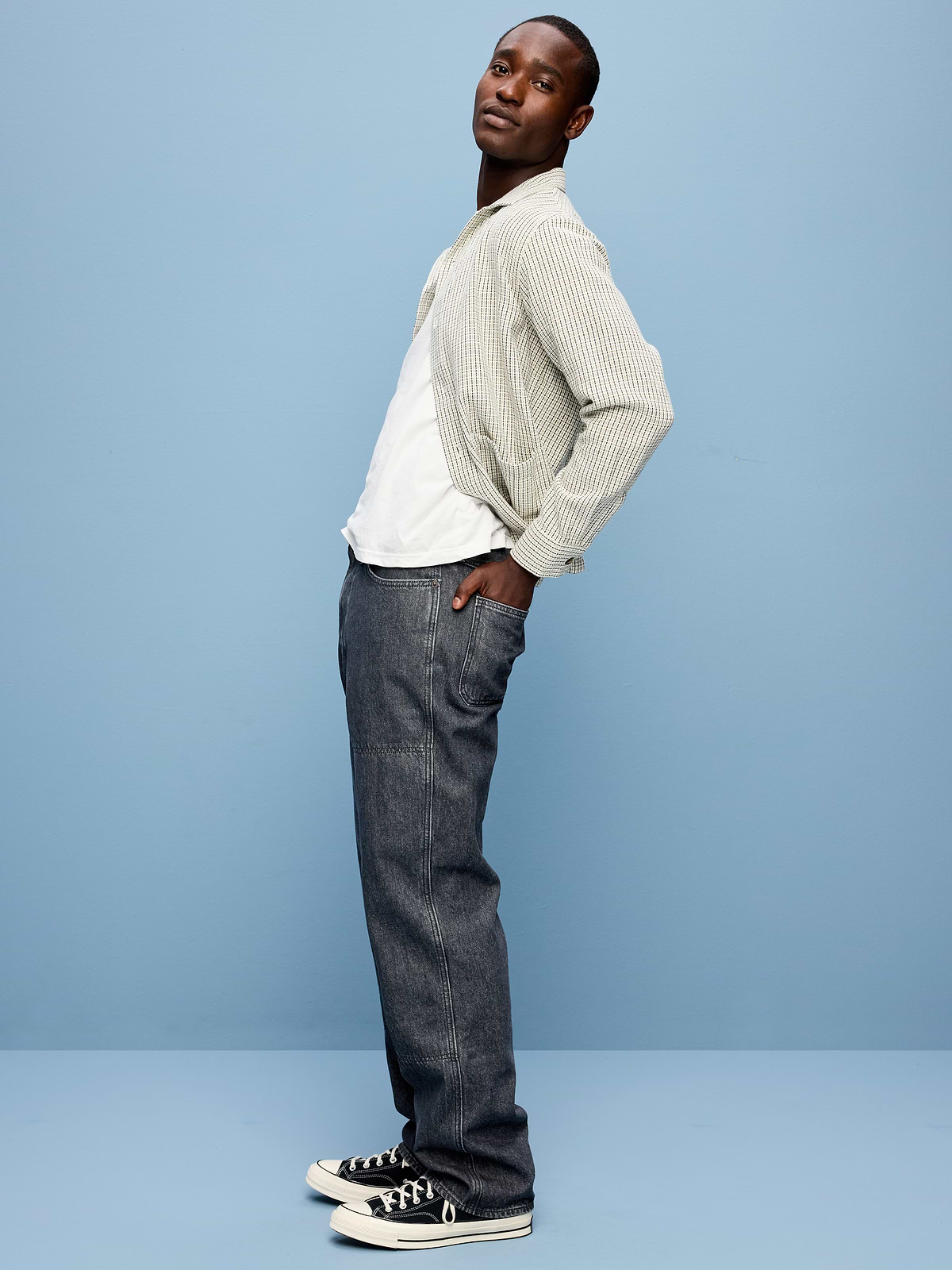 90s Loose Double-Knee Carpenter Jeans