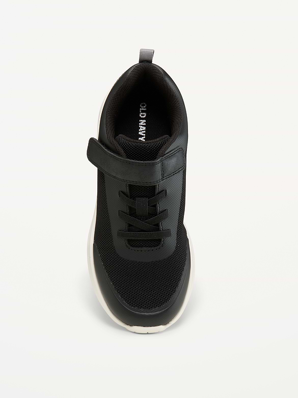 Mesh Elastic-Lace Sneakers for Boys
