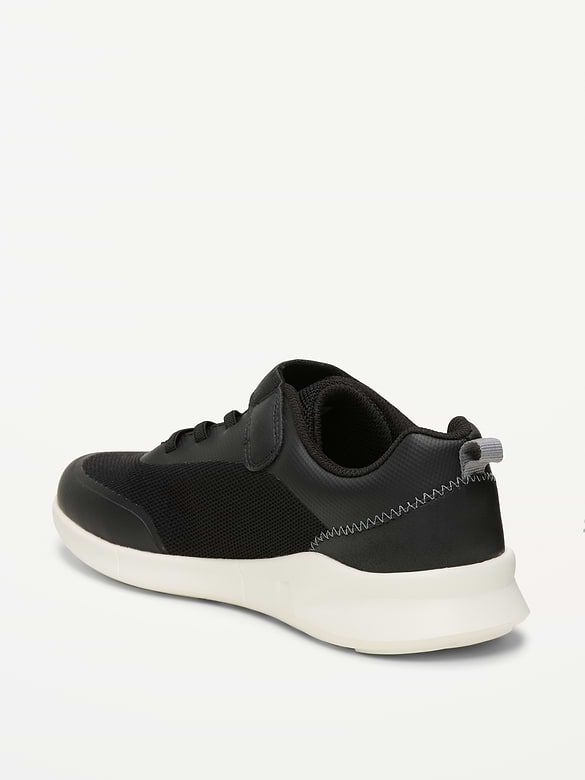 Mesh Elastic-Lace Sneakers for Boys