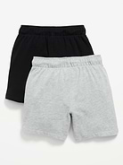 Image number 2 showing, Above Knee Fleece Jogger Shorts 2-Pack for Boys