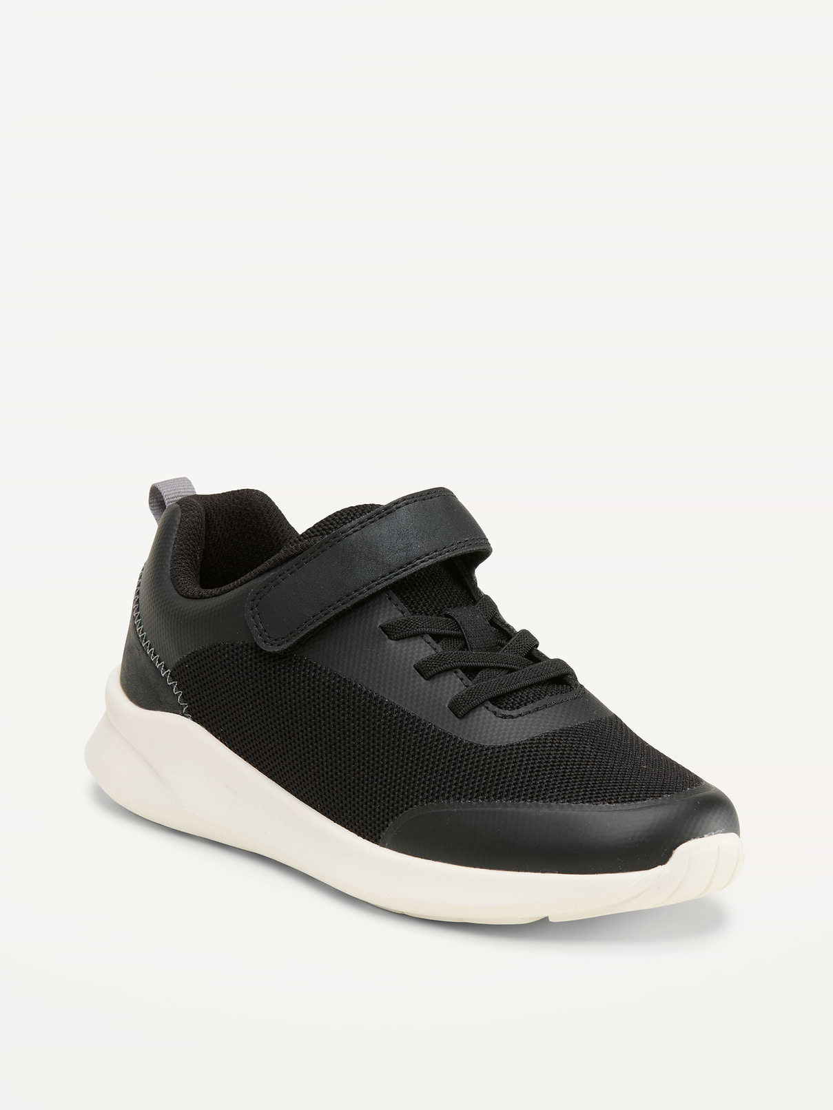 Image number 1 showing, Mesh Elastic-Lace Sneakers for Boys