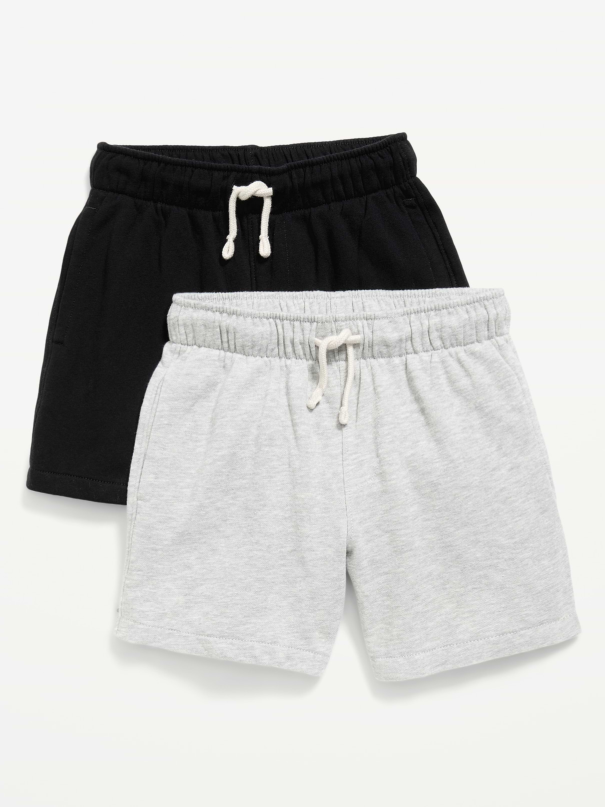 Image number 1 showing, Above Knee Fleece Jogger Shorts 2-Pack for Boys