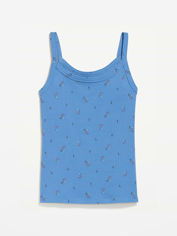 Camisole en tricot pointelle