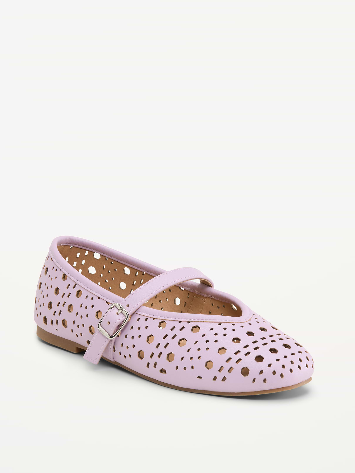 L'image numéro 1 présente Ballerines Charles IX en similicuir pour fille
