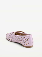 L'image numéro 4 présente Ballerines Charles IX en similicuir pour fille