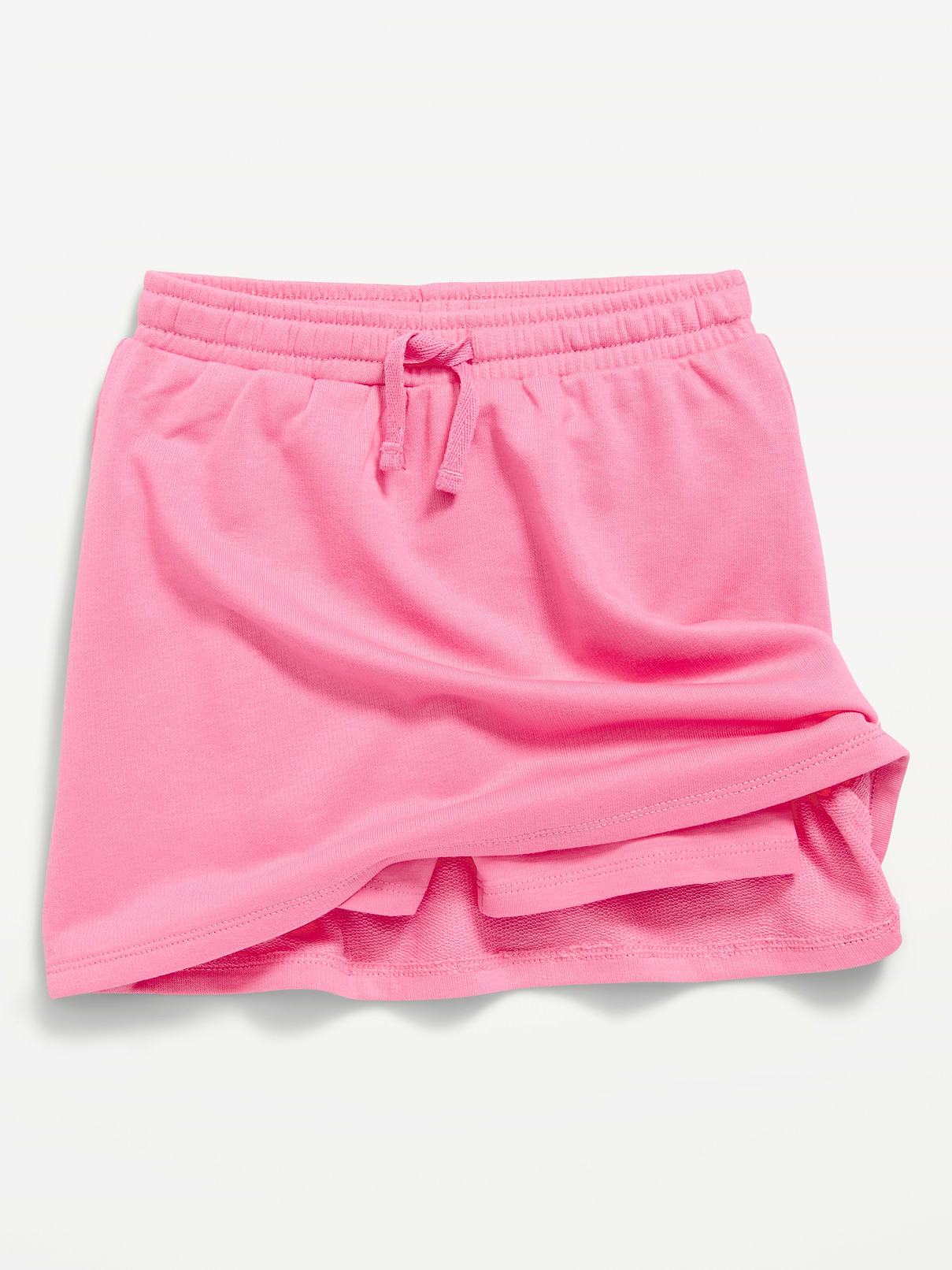 L'image numéro 2 présente Jupe-short en jersey bouclette à imprimé du logo pour toute-petite