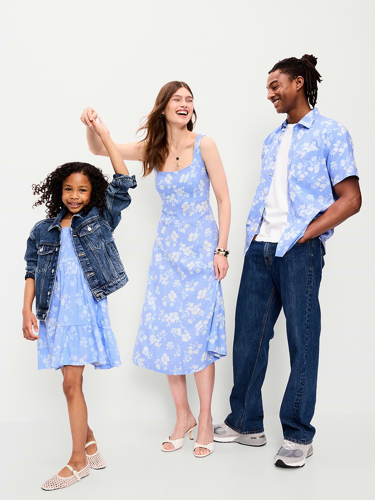 Image number 3 showing, Fit & Flare Sleeveless Linen-Blend Midi Dress