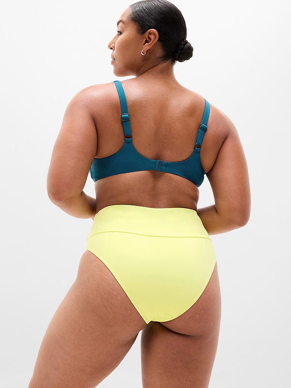 Ultra High Waist Cheeky Swim Bottom