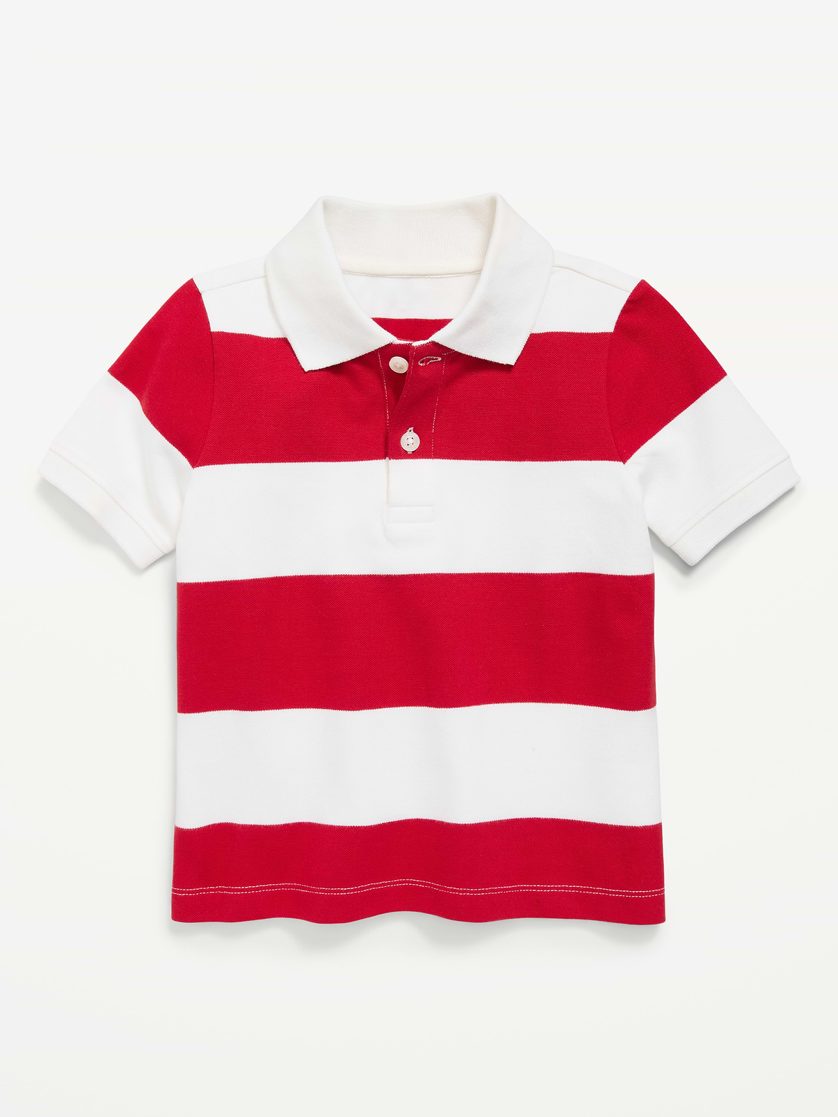 Image number 1 showing, Short-Sleeve Pique Polo Shirt for Toddler Boys