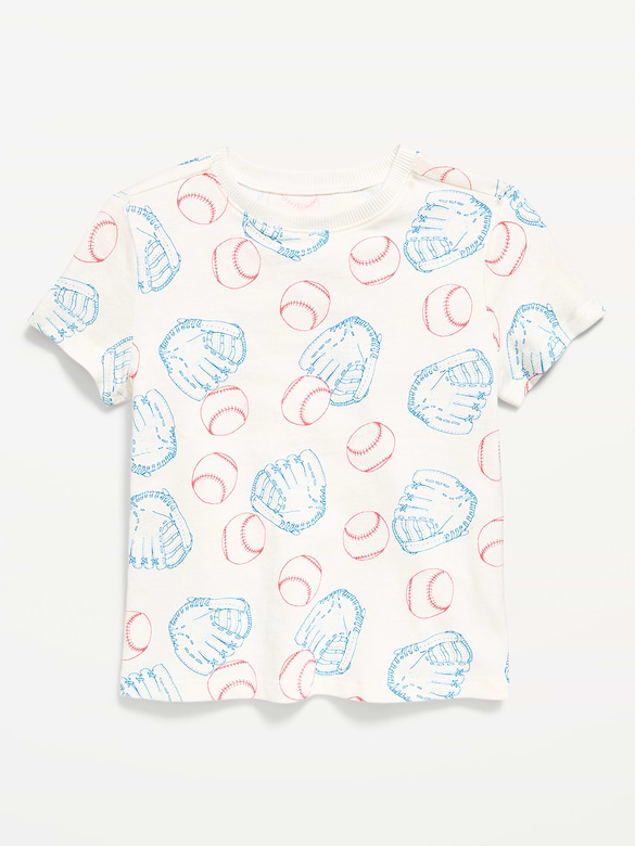 Printed Short-Sleeve T-Shirt for Toddler Boys