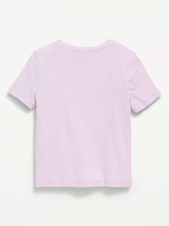 Short-Sleeve Birthday Graphic T-Shirt for Toddler Girls