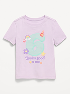 Image number 2 showing, Short-Sleeve Birthday Graphic T-Shirt for Toddler Girls