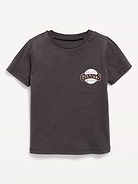 Image 1 of 4, crew neck, short sleeves, graphic at front, Product #901639