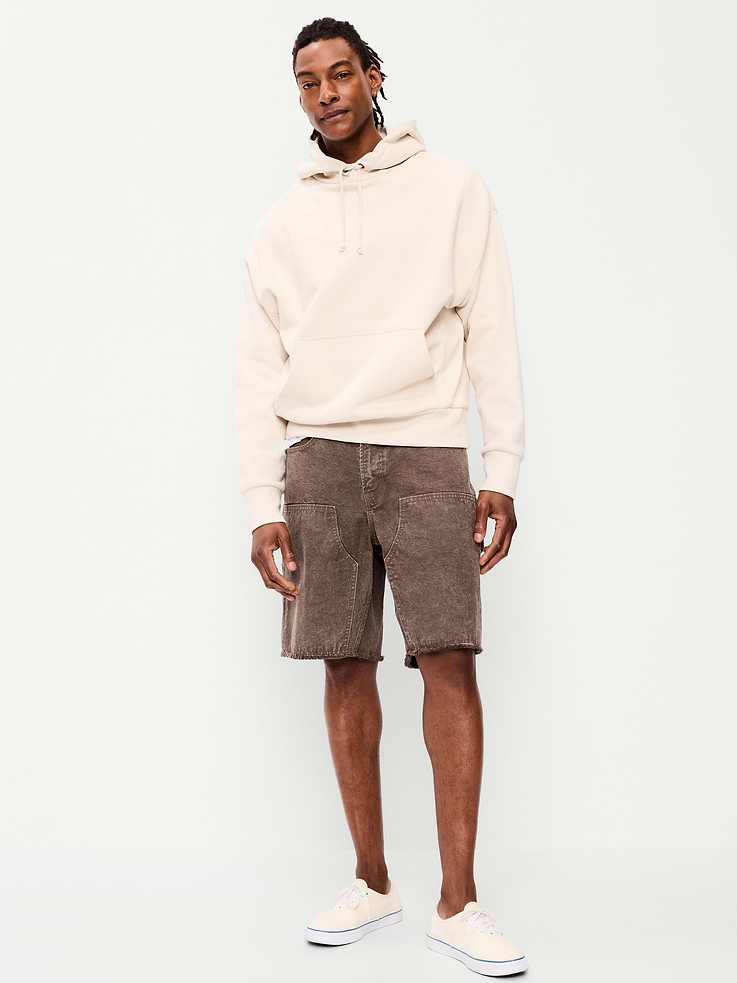 Image number 1 showing, Baggy Carpenter Shorts-- 10-inch inseam