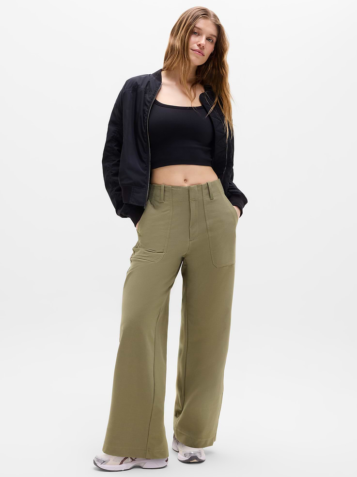 Image number 2 showing, Skyline High Rise Wide Leg Pant