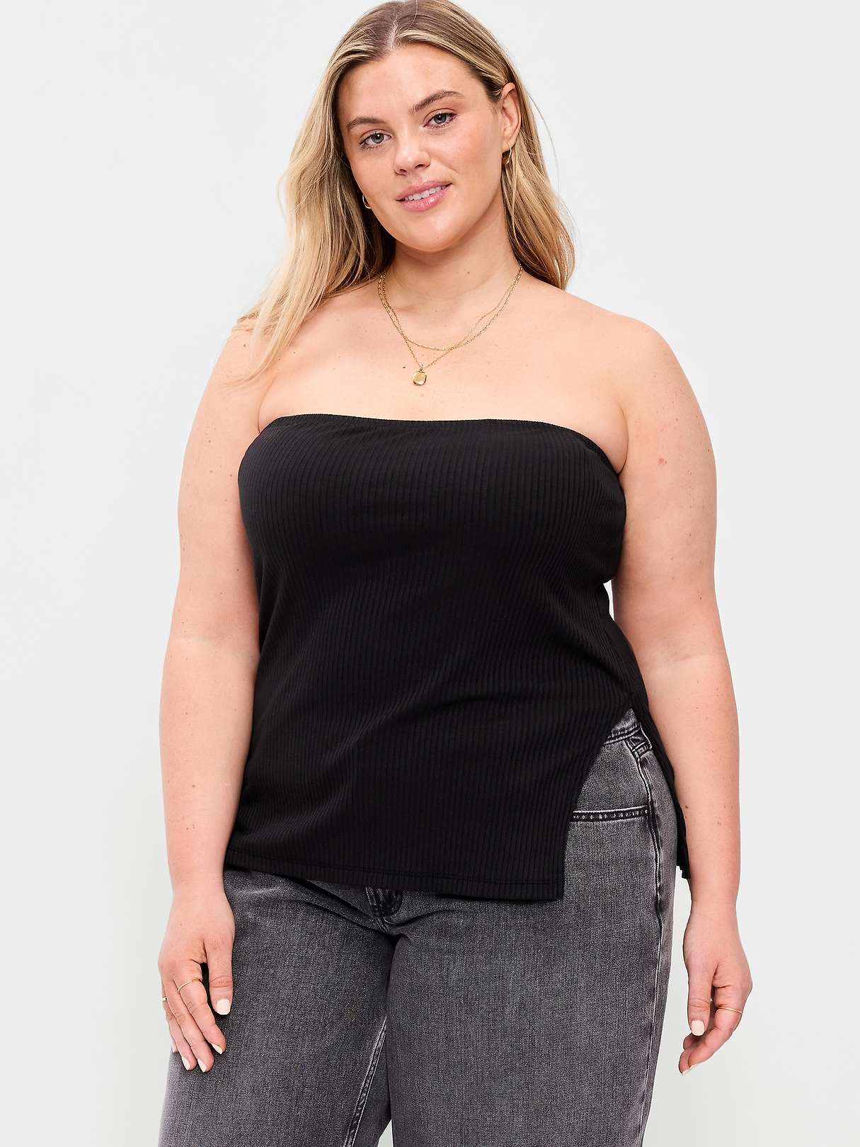 Asymmetrical Tube Top | Old Navy