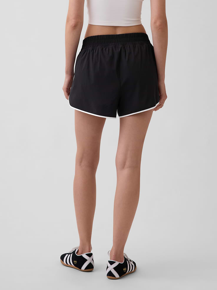 Image number 4 showing, GapFit Tech High Rise Running Shorts
