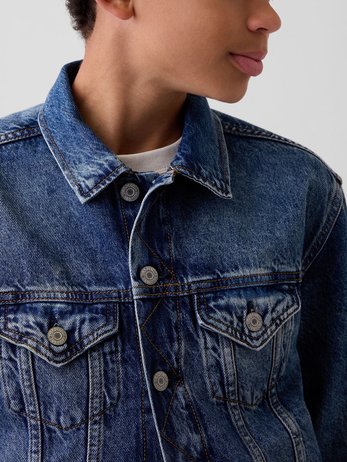 Kids Icon Denim Jacket | Gap