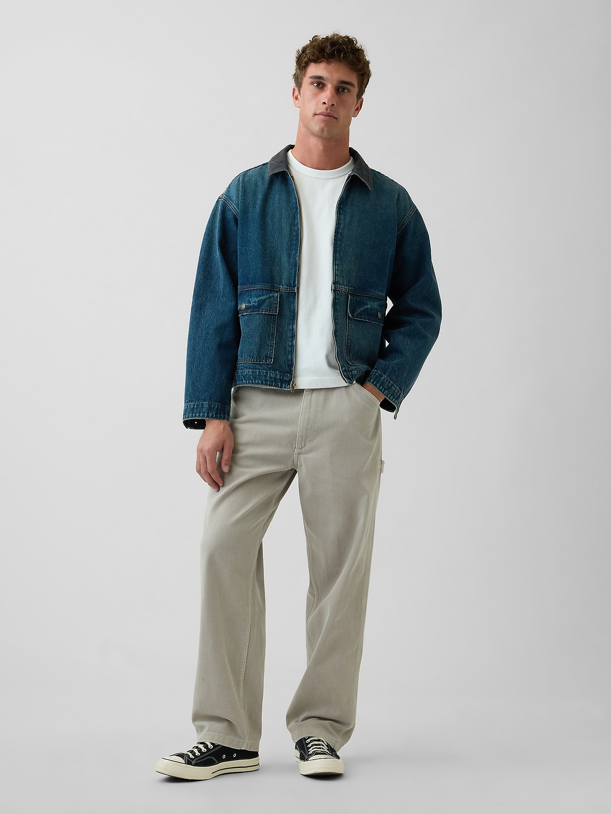 UltraSoft Baggy Carpenter Jeans | Gap